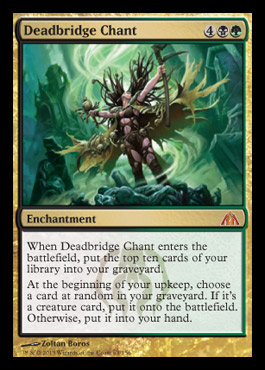 golgari mythic deadbridge chant