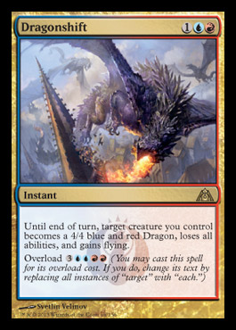 dragon shift izzet