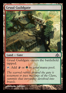 gruul guildgate dragons maze spoiler