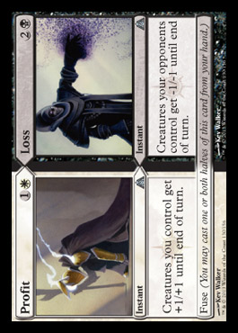 orzhov profit loss split card dragons maze