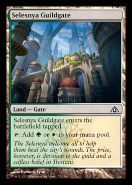 selesnya guildgate dragons maze spoiler