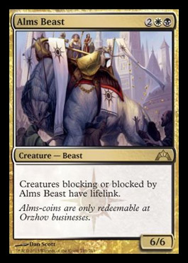 alms beast orzhov gatecrash spoiler