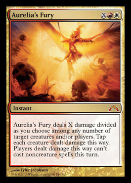 aurelias fury boros mythic gatecrash spoiler