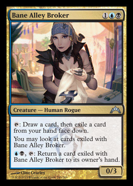 bane alley broker dimir gatecrash spoiler