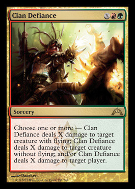 clan defiance gruul gatecrash spoiler