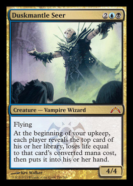 duskmantle seer mythic dimir gatecrash spoiler