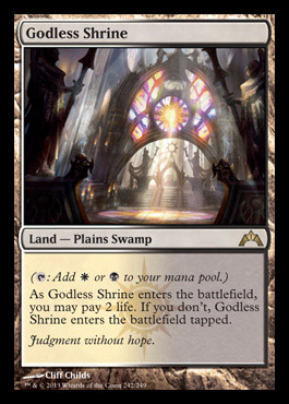 godless shrine orzhov shockland gatecrash spoiler