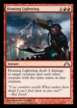 homing lightning  gatecrash spoiler