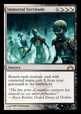 immortal servitude hybrid gatecrash spoiler