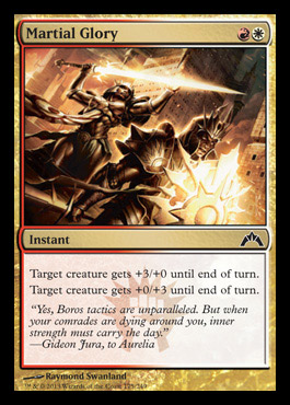 martial glory boros gatecrash spoiler