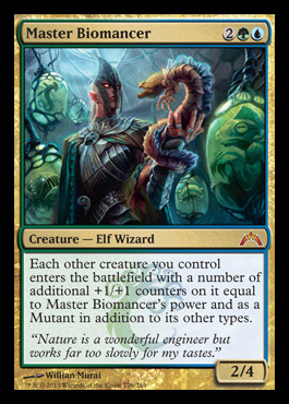 master biomancer mythic simic gatecrash spoiler