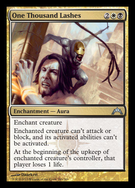 one thousand lashes orzhov gatecrash spoiler