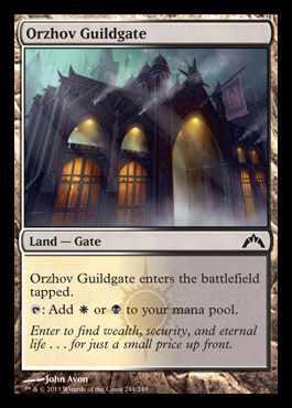 orzhov guildgate gatecrash spoiler