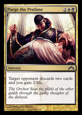 purge profane orzhov gatecrash spoiler