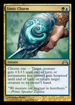 simic charm gatecrash spoiler