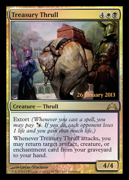 teasury thrull promo orzhov gatecrash spoiler