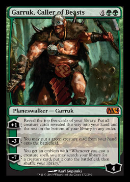 garruk caller of beasts