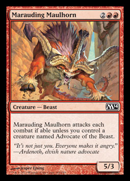 marauding maulhorn m14