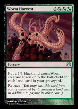 worm harvest modern masters