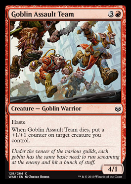 goblin assoult team