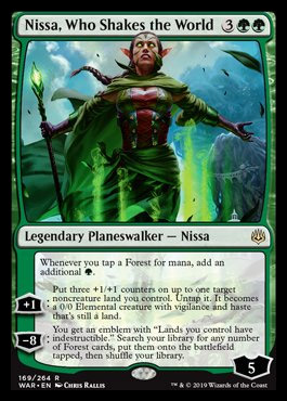 nissa, who shakes the world