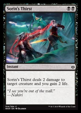 Sorin's Thirst 