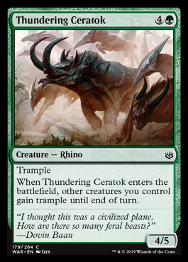 thundering ceratok