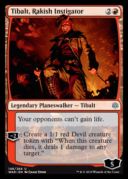 tibalt, rakish instigator