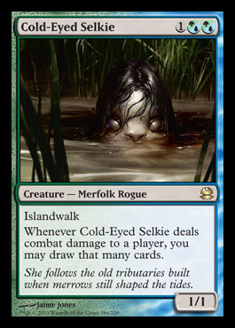 cold eyed selkie modern masters